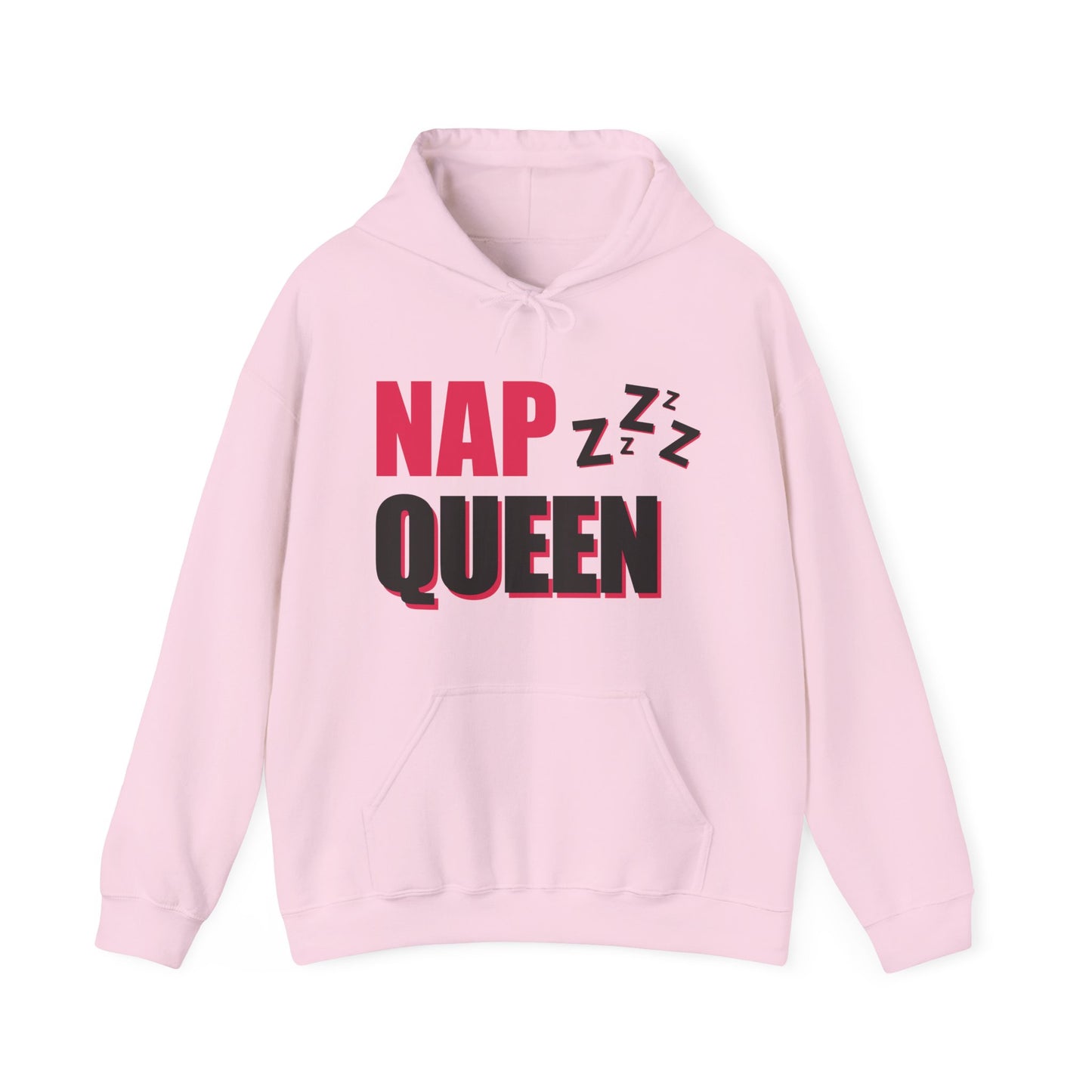 Nap Queen Hoodie - Cozy Unisex Sweatshirt for Nappers - kesiy