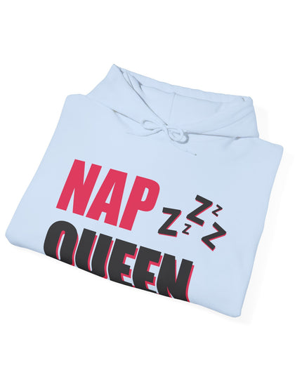 Nap Queen Hoodie - Cozy Unisex Sweatshirt for Nappers - kesiy