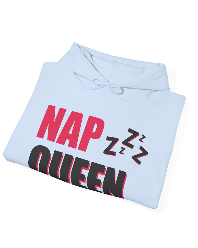 Nap Queen Hoodie - Cozy Unisex Sweatshirt for Nappers - kesiy