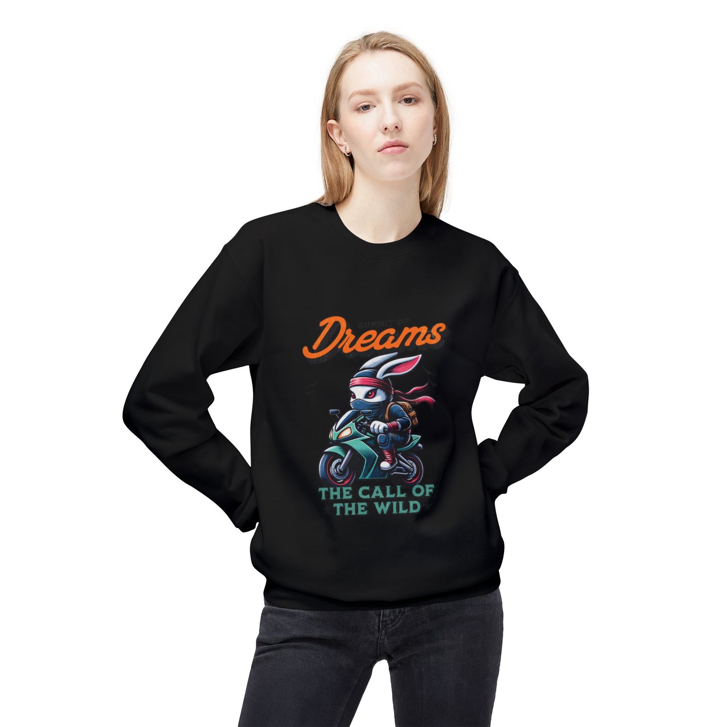 Inspiring Fleece Sweatshirt, Unisex Crewneck - kesiy