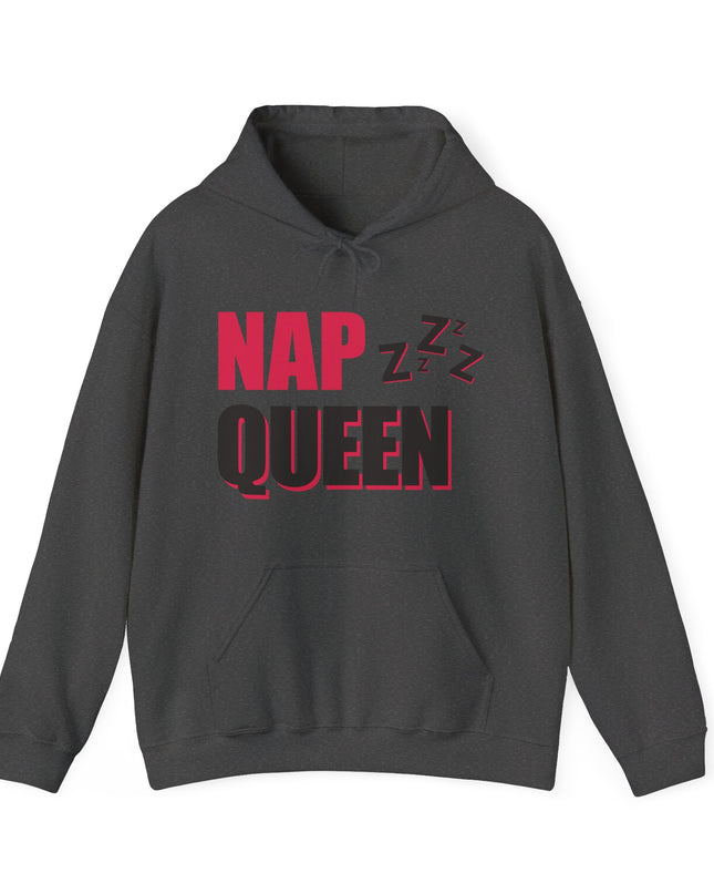 Nap Queen Hoodie - Cozy Unisex Sweatshirt for Nappers - kesiy