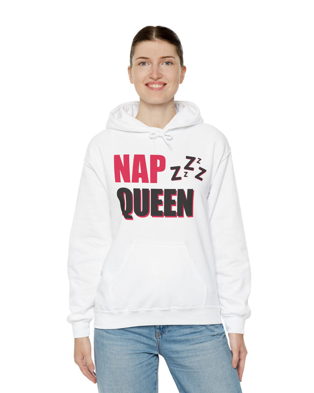 Nap Queen Hoodie - Cozy Unisex Sweatshirt for Nappers - kesiy