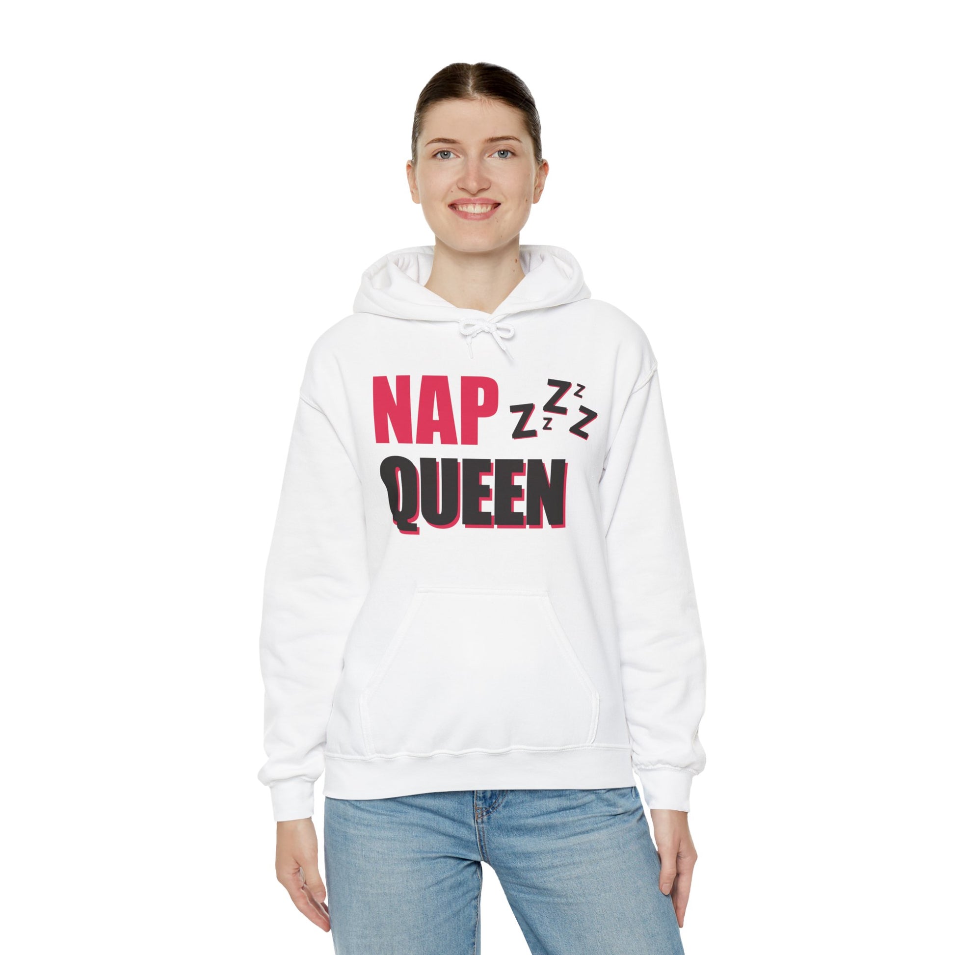 Nap Queen Hoodie - Cozy Unisex Sweatshirt for Nappers - kesiy