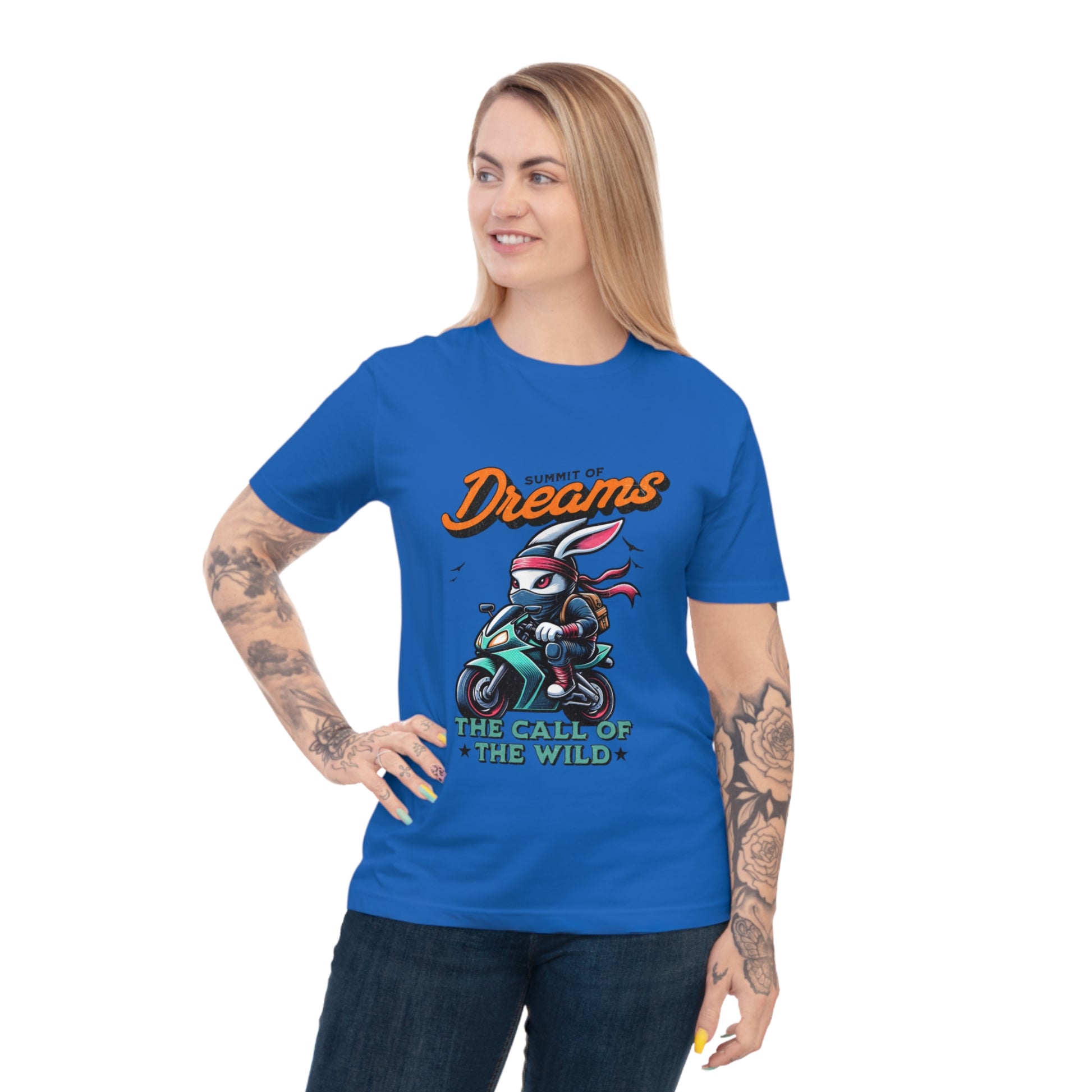 Adventure Motorcycle T-shirt - Unisex Summit of Dreams Apparel - kesiy