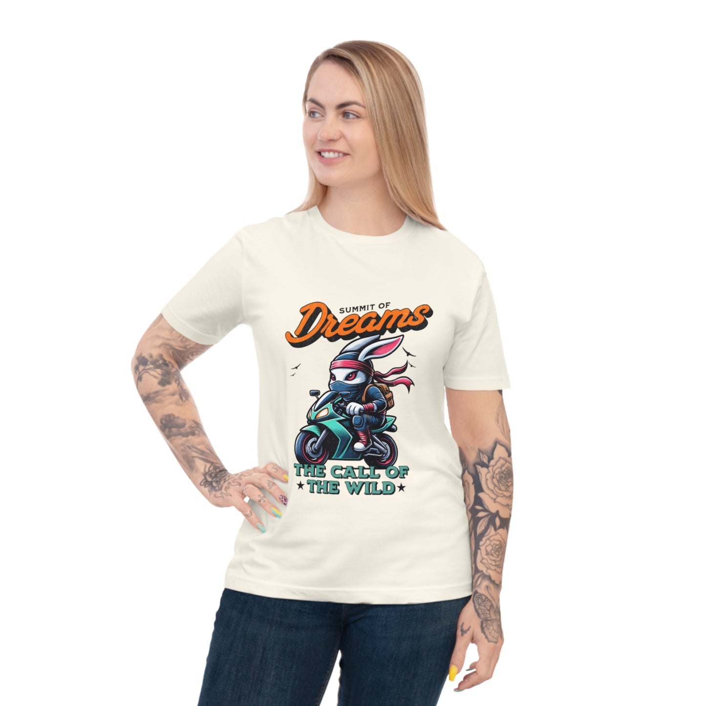 Adventure Motorcycle T-shirt - Unisex Summit of Dreams Apparel - kesiy