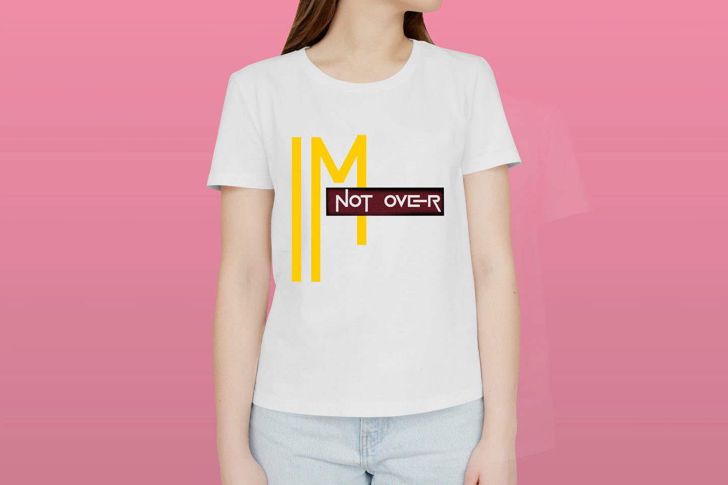 t-shirt I'm not over - kesiy