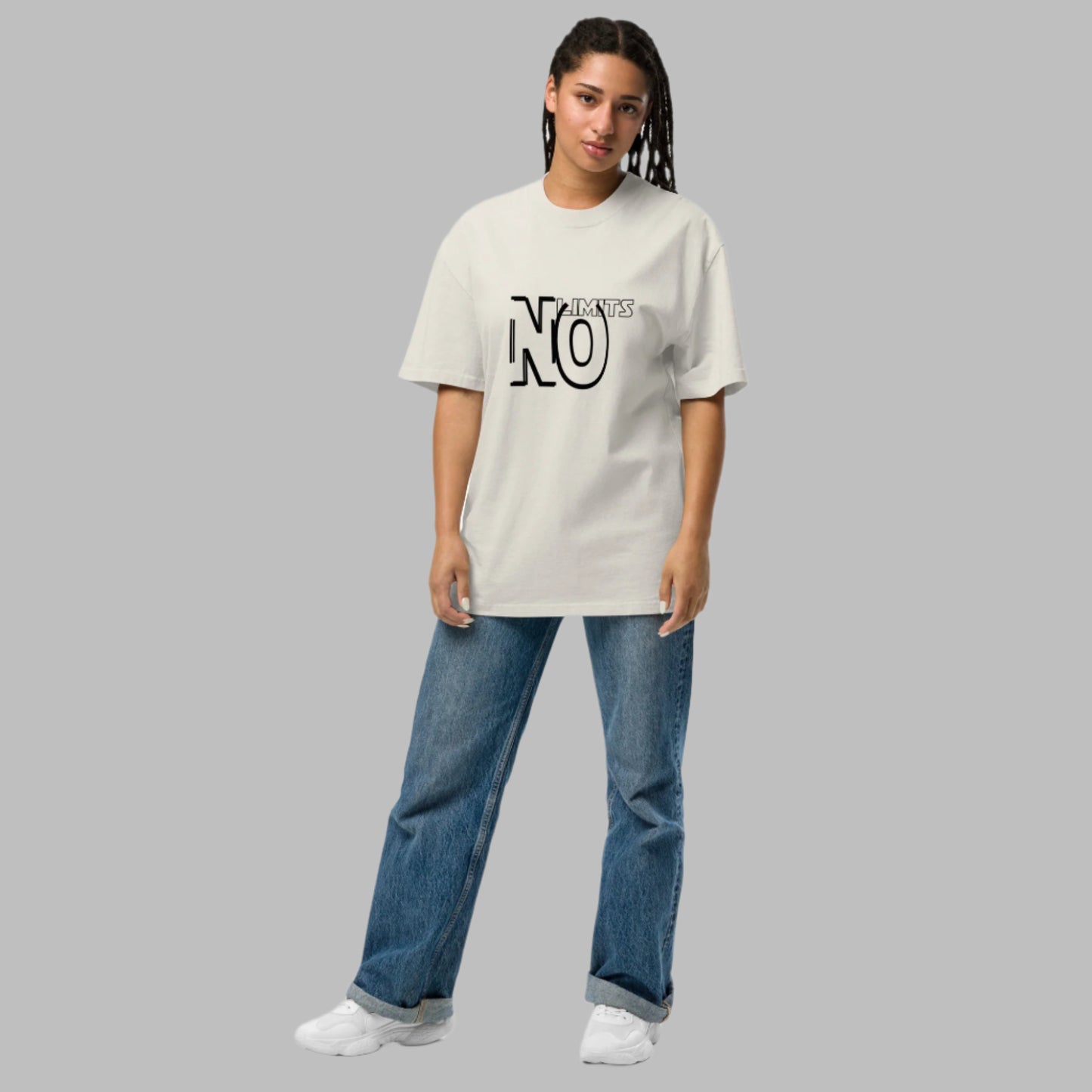 Oversized faded t-shirt - kesiy