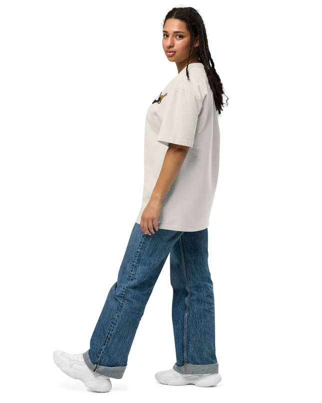 Oversized faded t-shirt - kesiy