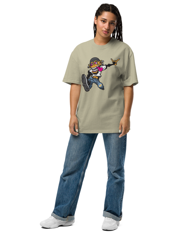 Oversized faded t-shirt - kesiy