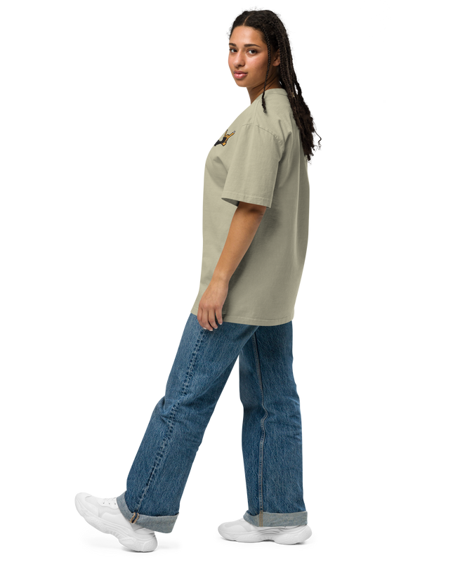 Oversized faded t-shirt - kesiy
