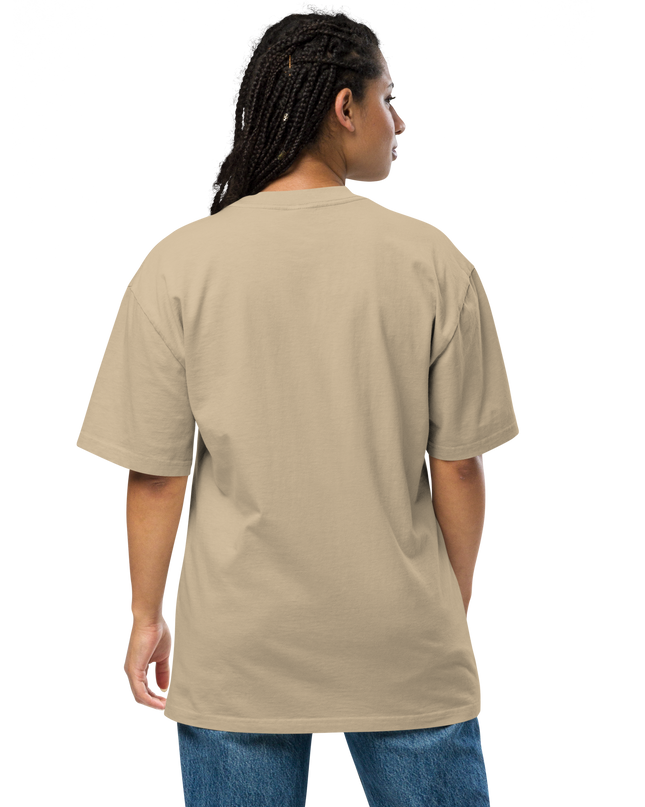 Oversized faded t-shirt - kesiy