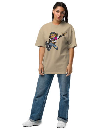 Oversized faded t-shirt - kesiy