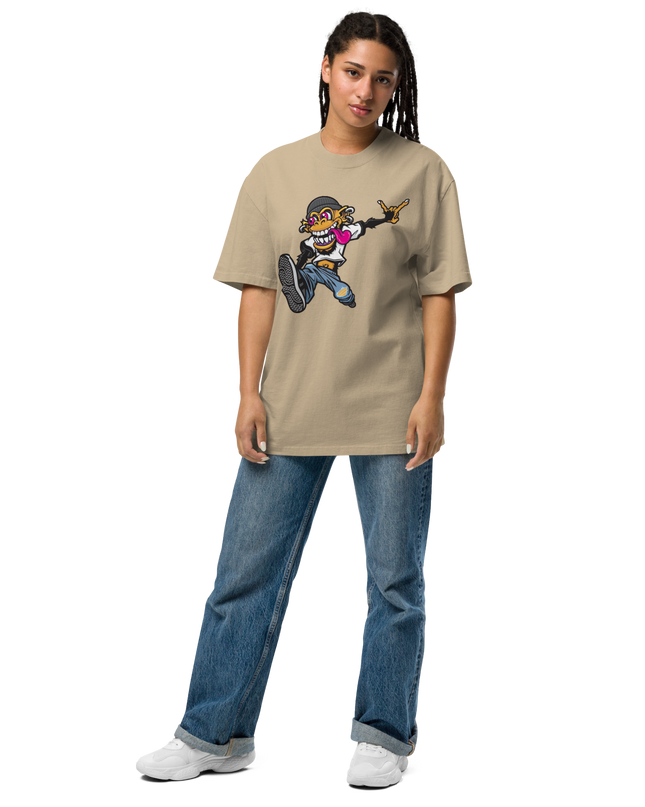 Oversized faded t-shirt - kesiy