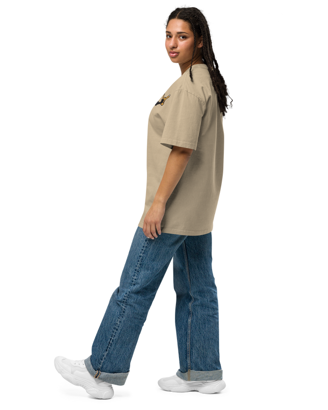 Oversized faded t-shirt - kesiy