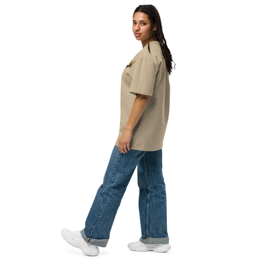 Oversized faded t-shirt - kesiy