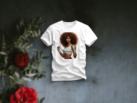 t-shirt strong girl - kesiy