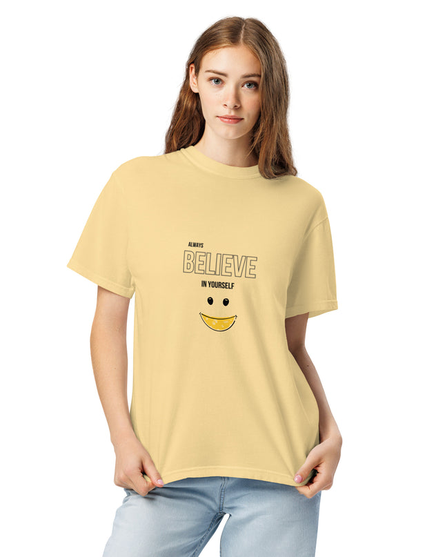 Unisex garment-dyed heavyweight t-shirt - kesiy